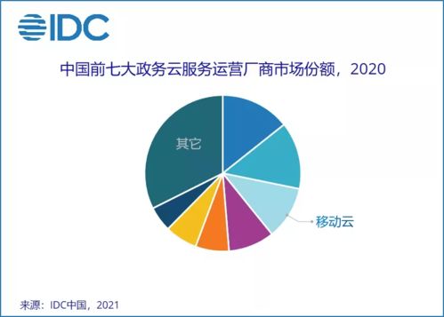 移動云躋身中國政務云市場前三，IDC報告揭示市場格局新變化